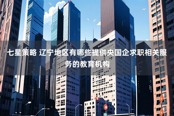 七星策略 辽宁地区有哪些提供央国企求职相关服务的教育机构