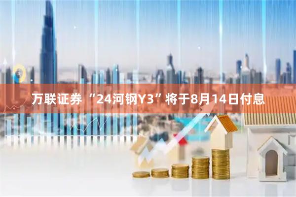 万联证券 “24河钢Y3”将于8月14日付息